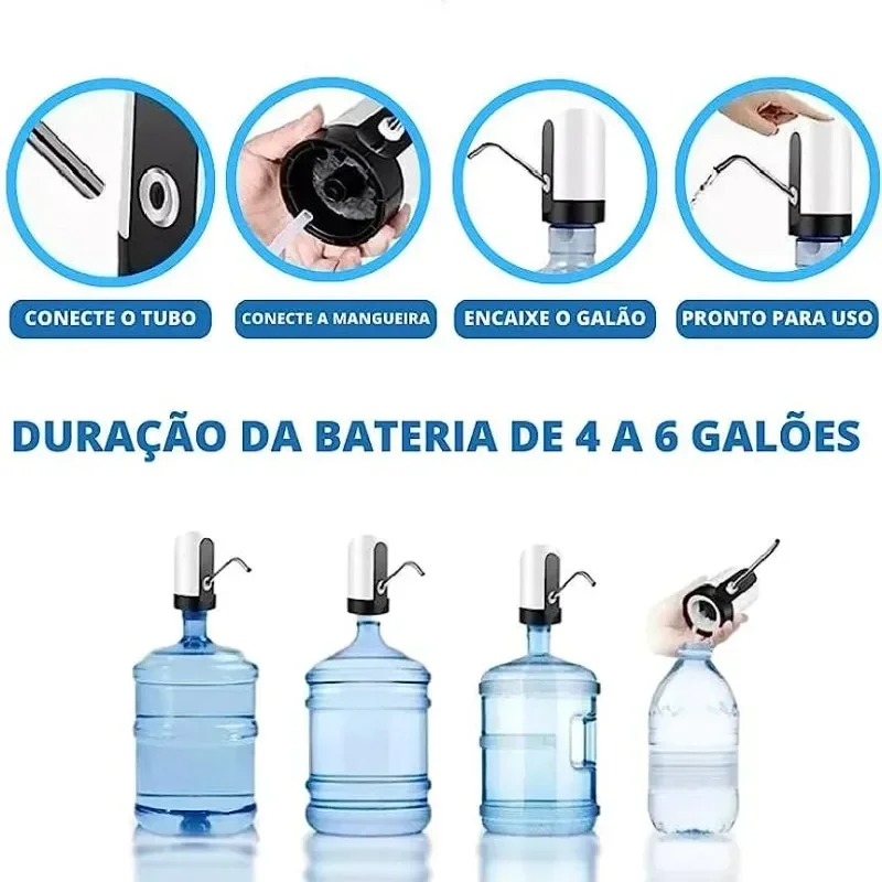 Bomba de agua para galones electrico